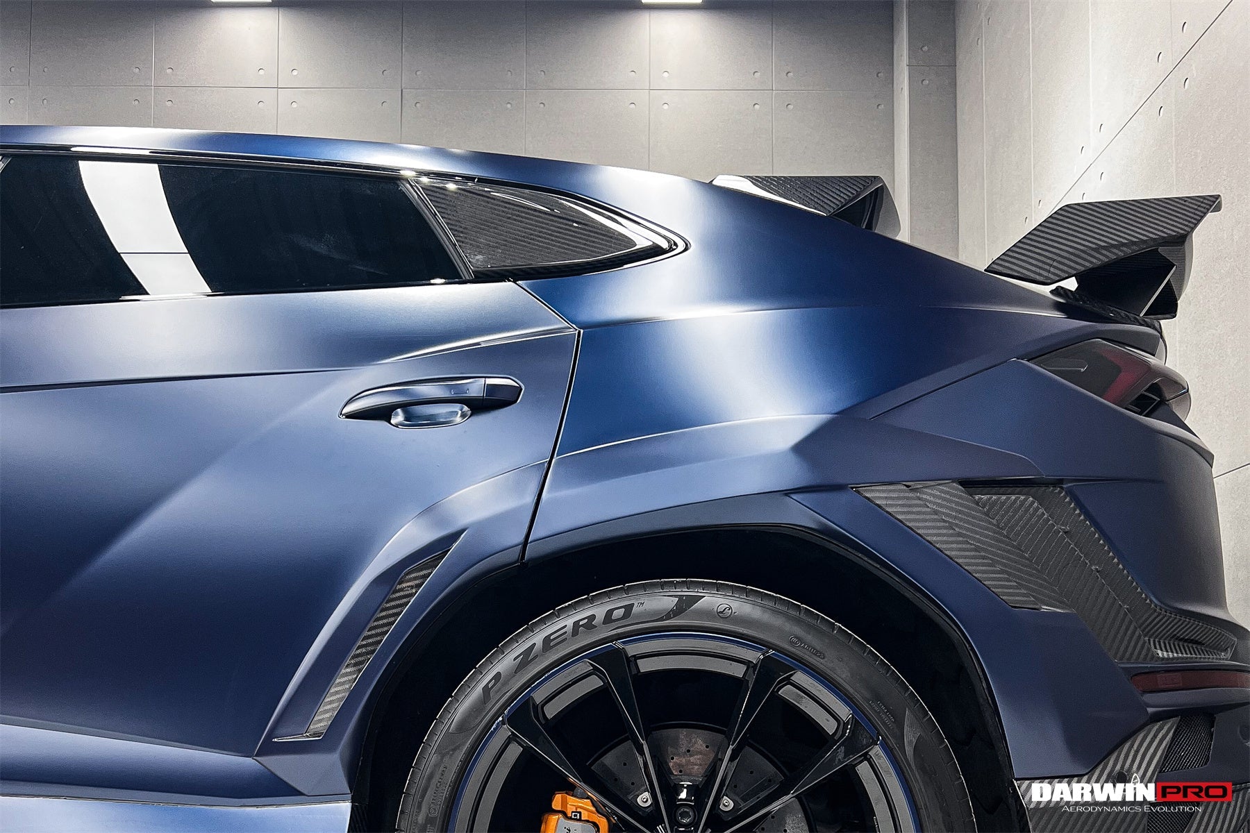 2018 - 2024 Lamborghini URUS BKSS Carbon Fiber Side Quarter Window Scoops