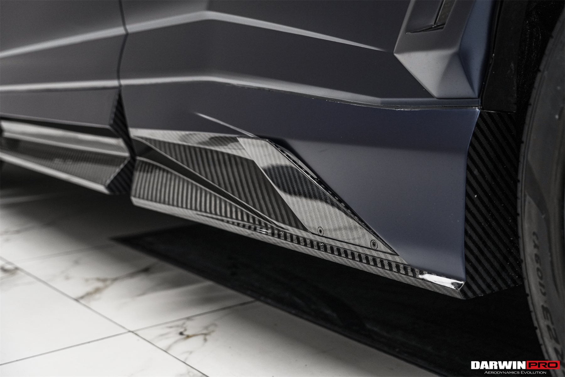 2018 - 2024 Lamborghini URUS BKSS Part Carbon Fiber Side Skirts