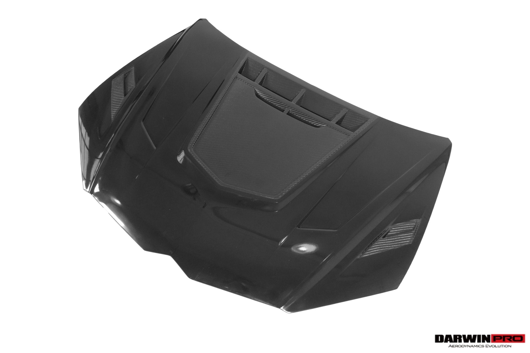 Lamborghini Urus BKSS Style Partial Carbon Fiber Hood and Front Bumper 2018-2025