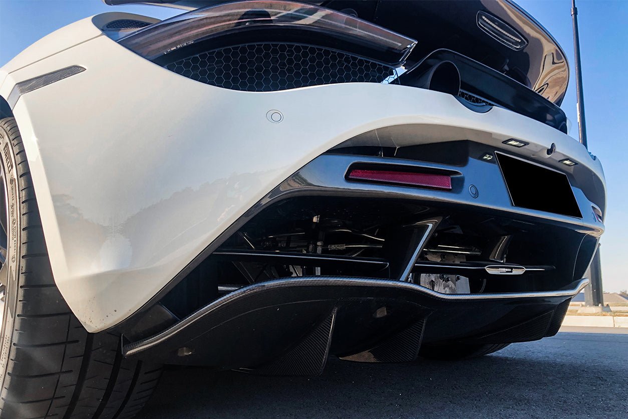 2017 - 2020 McLaren 720S Carbon Fiber Rear Diffuser