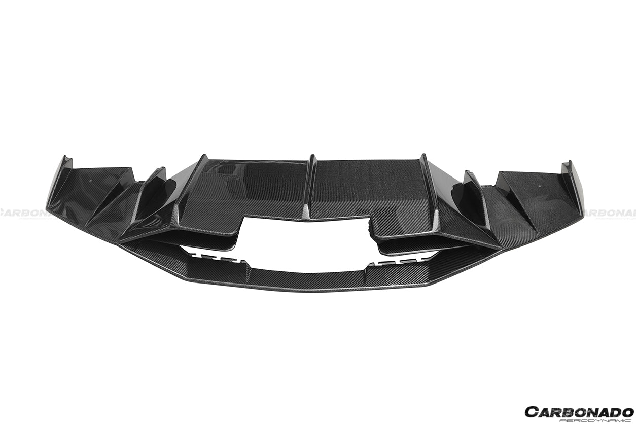 2011 - 2016 Lamborghini Aventador LP700 LP740 Coupe/Roadster DC Style Carbon Fiber Rear Diffuser