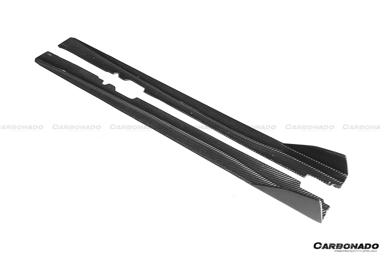 2012 - 2017 Ferrari F12 Berlinetta DC Style Carbon Fiber Side Skirts