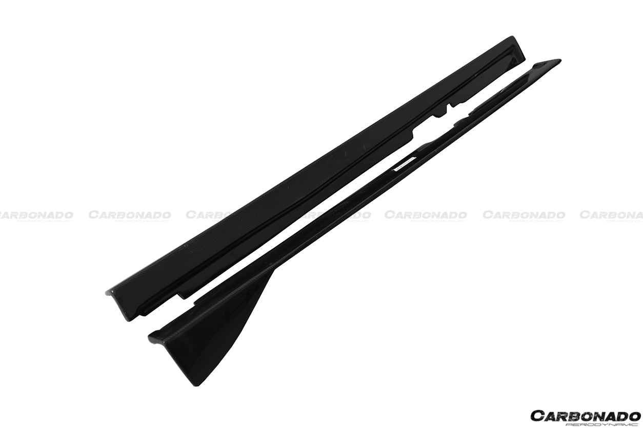 2012 - 2017 Ferrari F12 Berlinetta DC Style Carbon Fiber Side Skirts