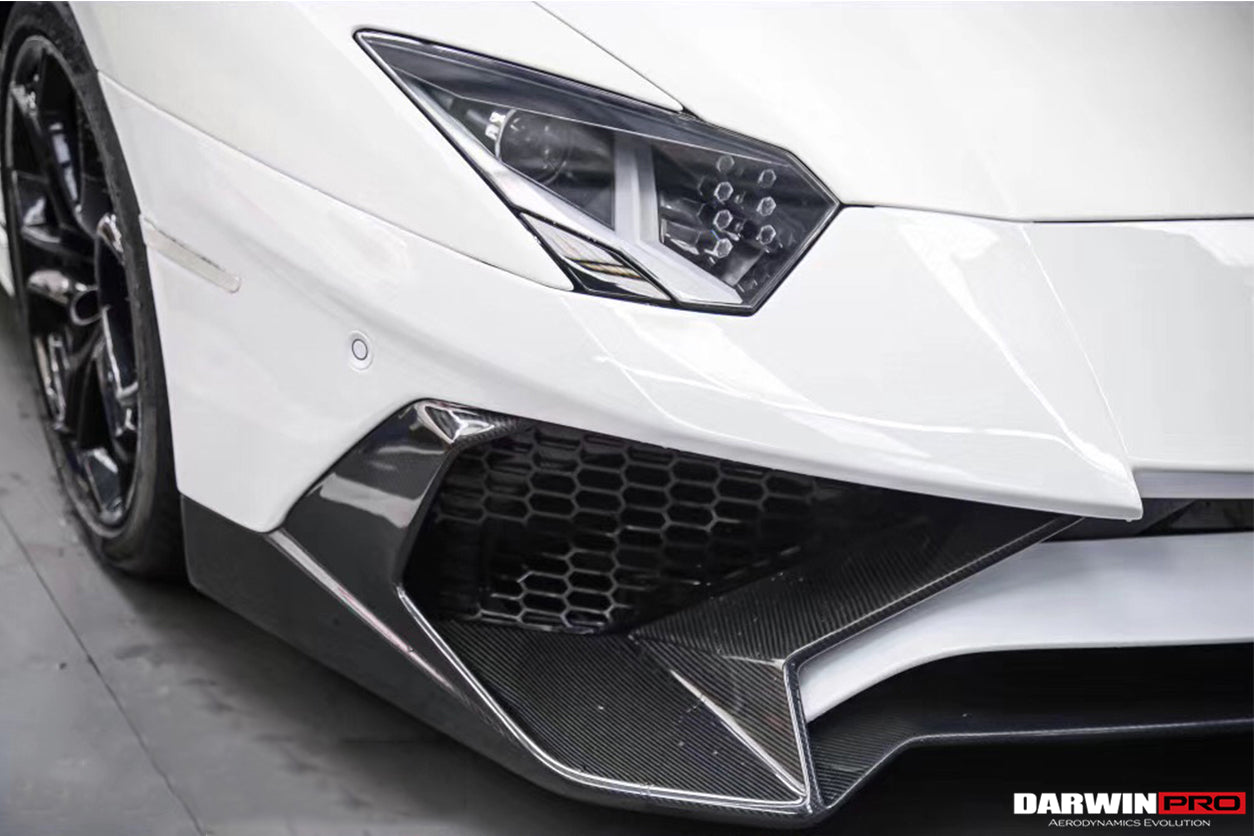 2011 - 2021 Lamborghini Aventador LP700 LP740 Coupe & Roadster SV Style Front Bumper