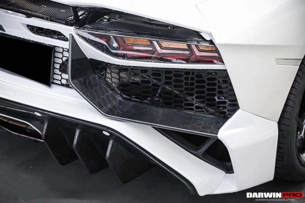 2011 - 2016 Lamborghini Aventador LP700 LP740 Coupe & Roadster SV Style Rear Bumper