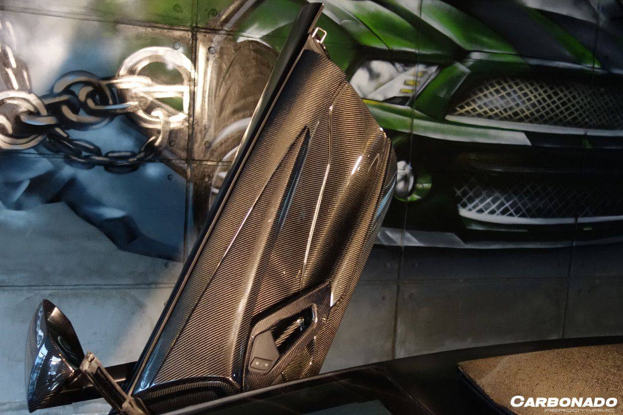2011-2016 Lamborghini Aventador LP700 LP740 Coupe & Roadster Carbon Fiber Inner Door Replace - Carbonado