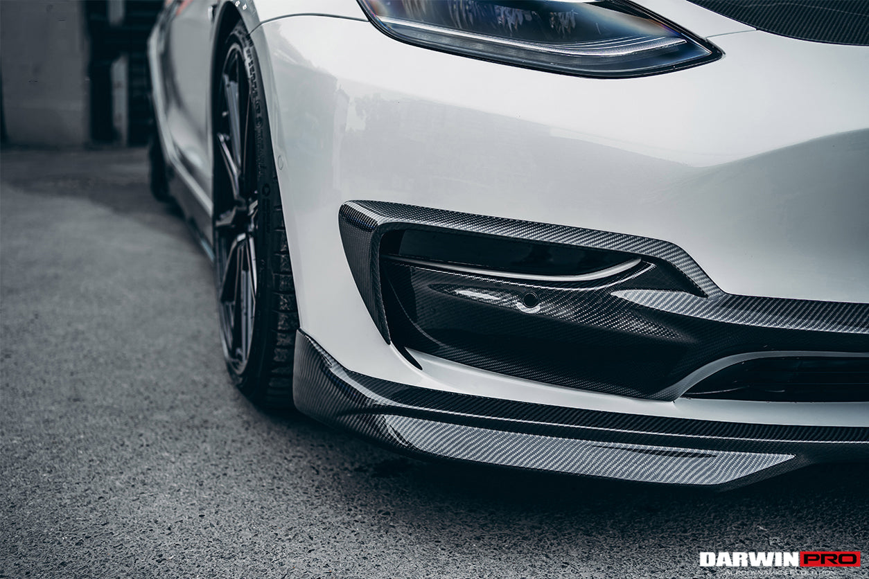 2017 - 2023 Tesla Model 3 IMP Performance Carbon Fiber Middle Front Lip