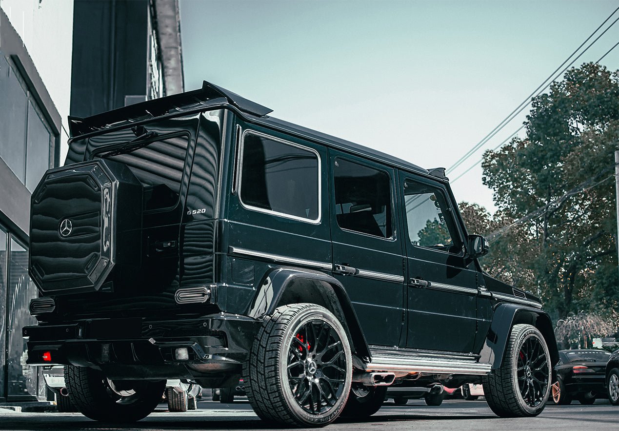 2006 - 2018 Mercedes Benz W463 G Class Wagon IMP Performance Carbon Fiber Spare Wheel Tire