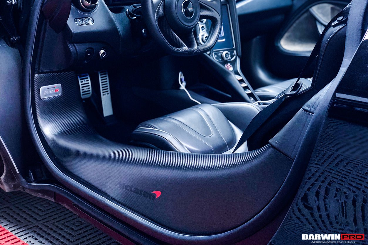 2017 - 2020 McLaren 720S Dry Carbon Fiber Door Sills