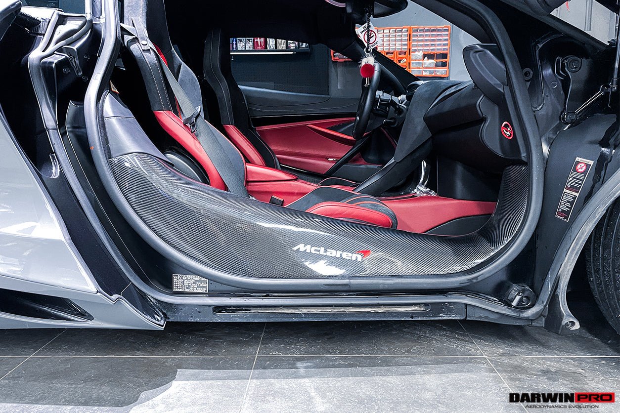 2017 - 2020 McLaren 720S Dry Carbon Fiber Door Sills