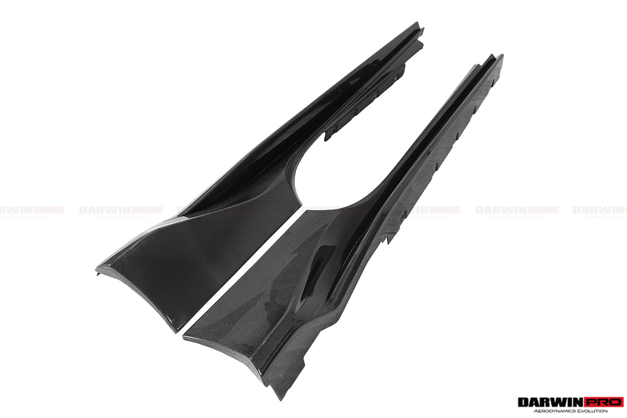 2015 - 2020 Ferrari 488 GTB & Spyder Pista Style Side Skirts