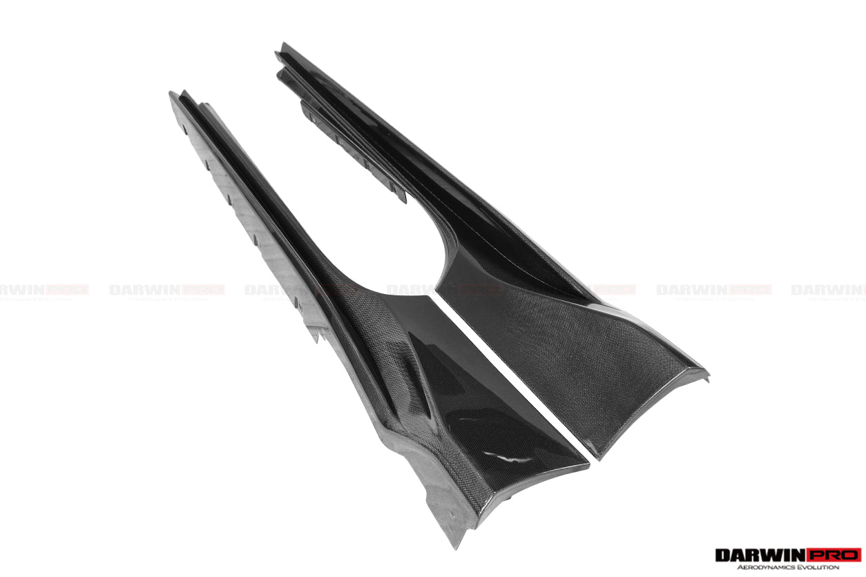 2015 - 2020 Ferrari 488 GTB & Spyder Pista Style Side Skirts
