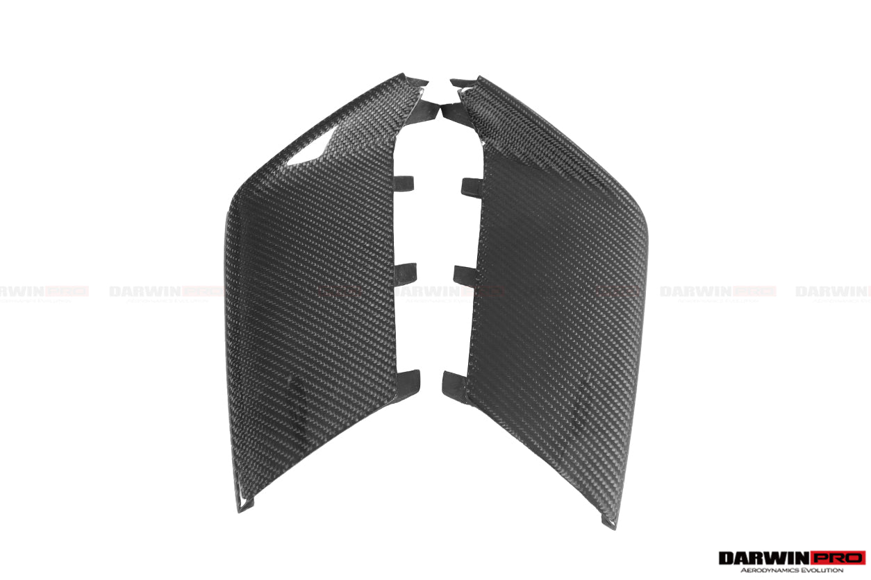 2013 - 2018 Audi RS6 Avant Carbon Fiber Front Bumper Caps
