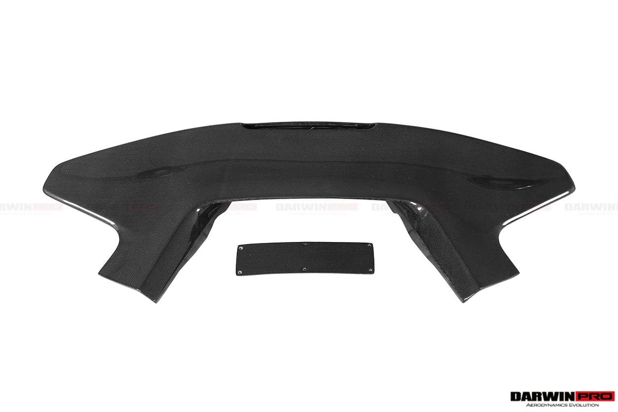 2015 - 2020 Ferrari 488 GTB Pista Style Rear Bumper & Wing