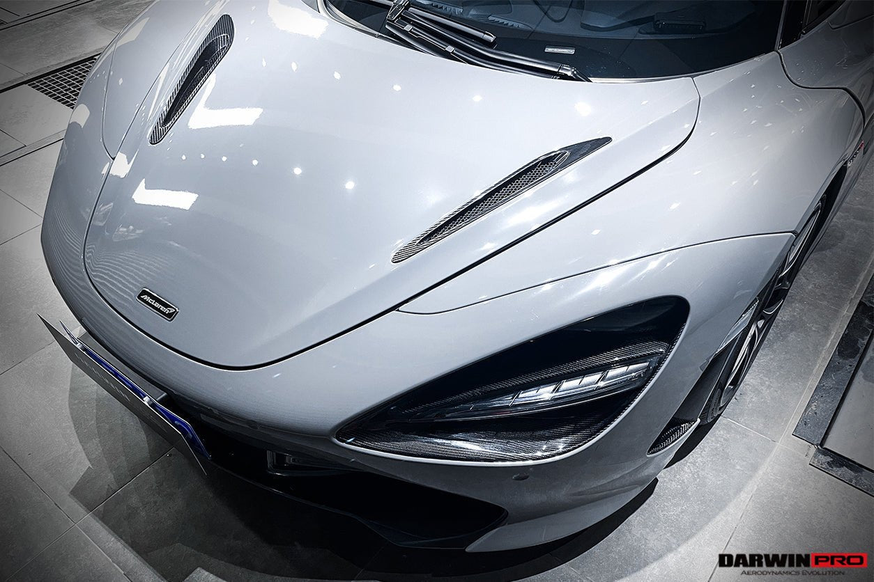2017 - 2021 McLaren 720S OEM Style Carbon Fiber Hood Scoop