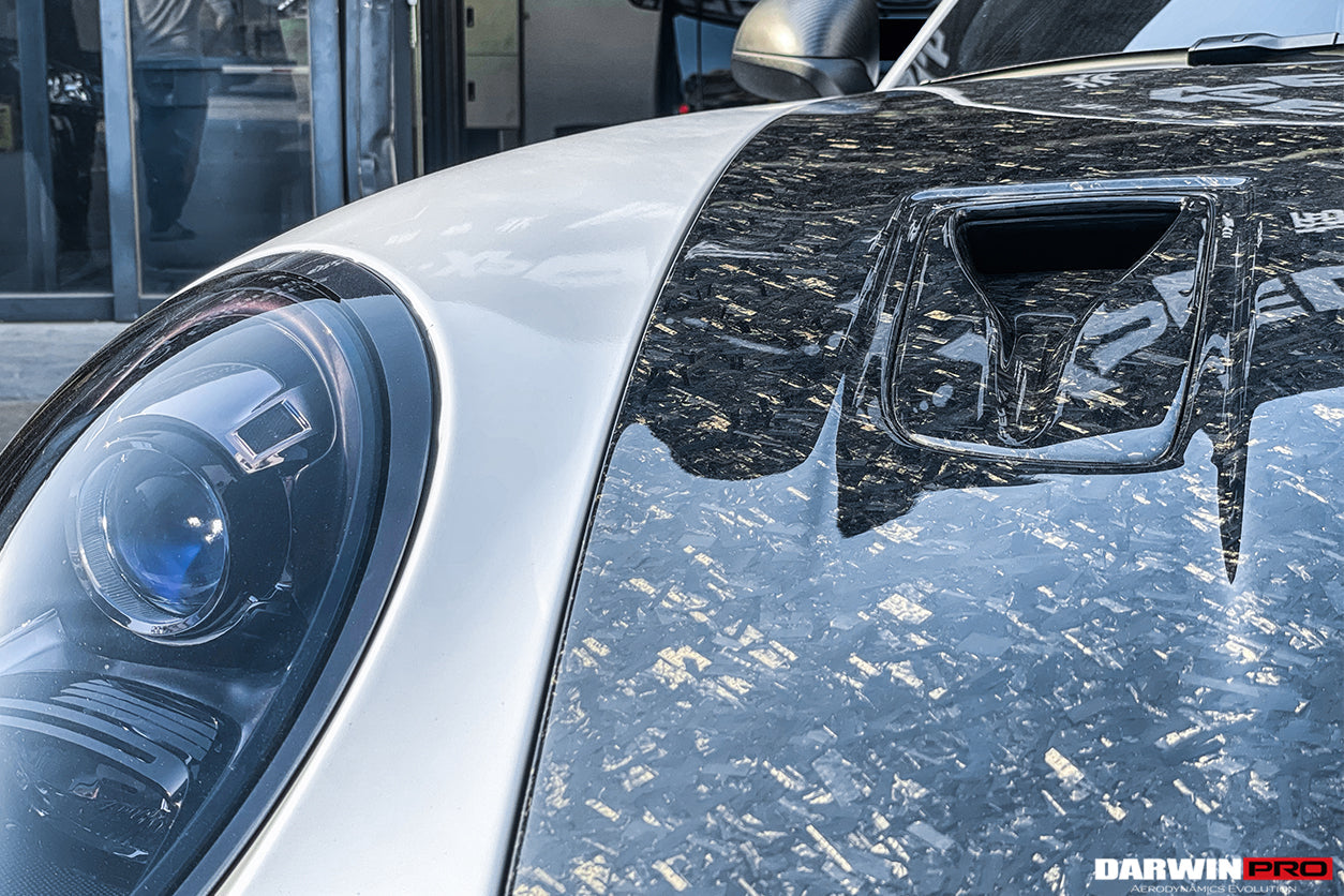 2012 - 2019 Porsche 991 Carrera S & Targa 4 & 4s GT2RS Style Carbon Fiber Hood