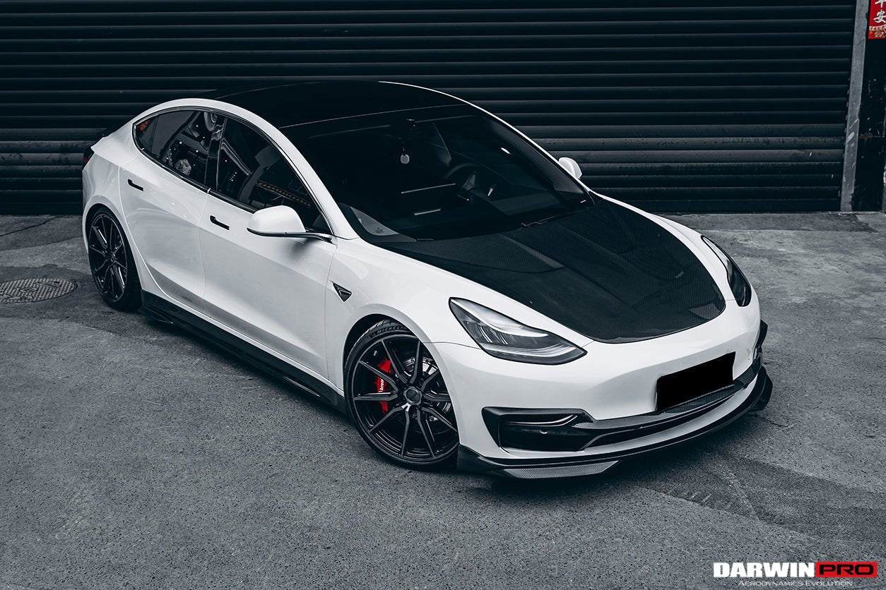 2017 - 2023 Tesla Model 3 IMP Performance Carbon Fiber Side Skirts