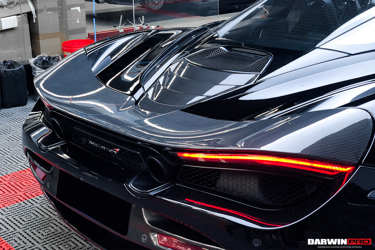 2017 - 2022 McLaren 720s Coupe Carbon Fiber Engine Cover Replacement
