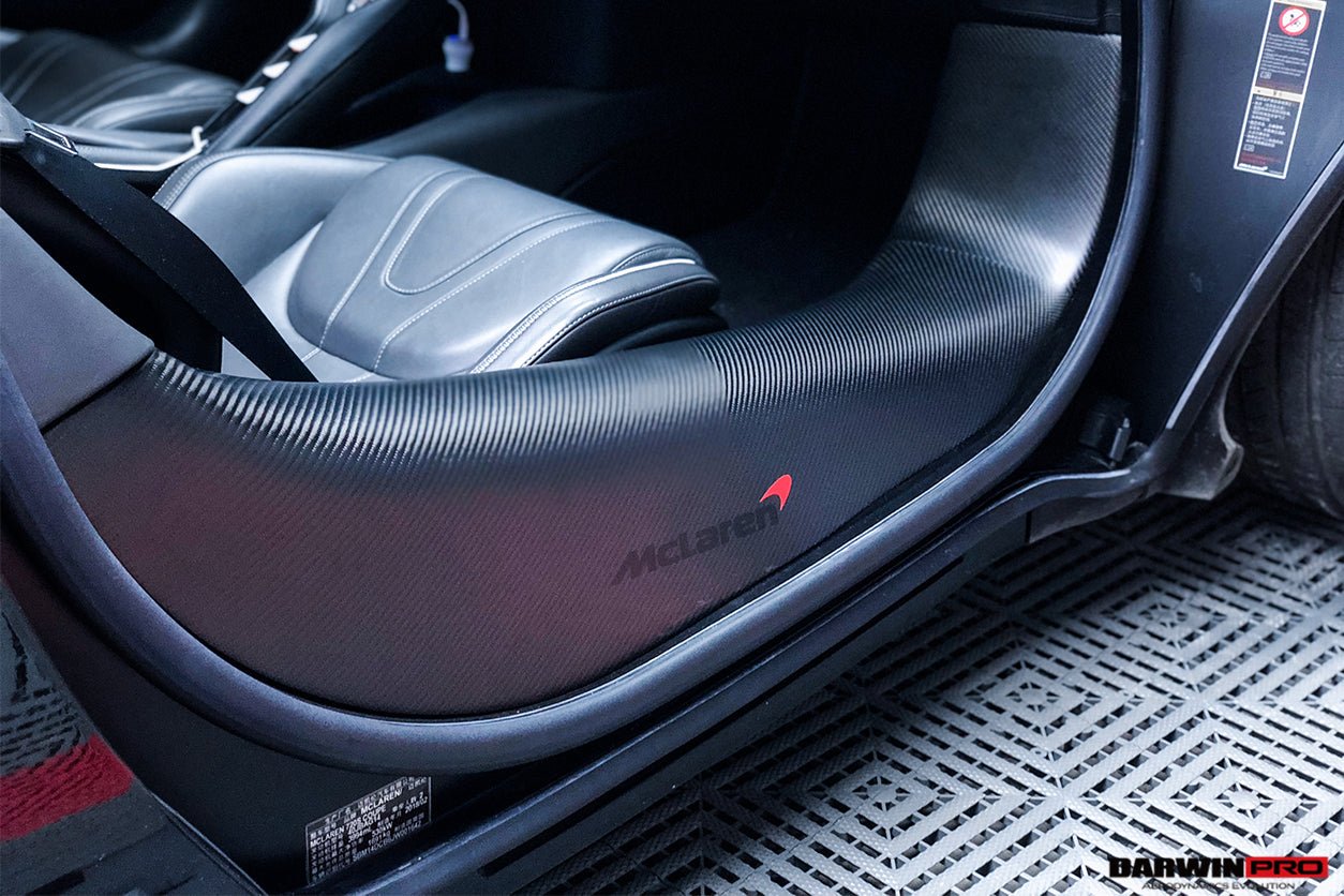 2017 - 2020 McLaren 720S Dry Carbon Fiber Door Sills