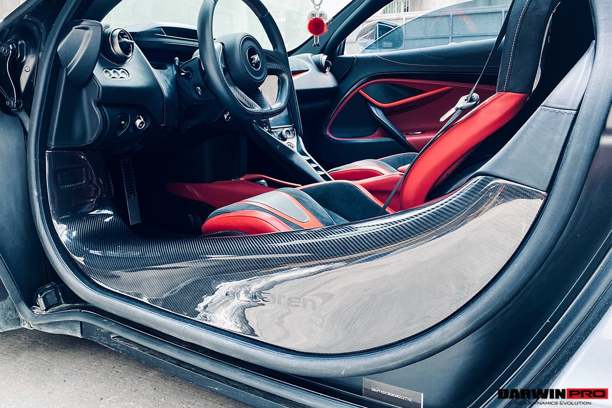 2017 - 2020 McLaren 720S Dry Carbon Fiber Door Sills