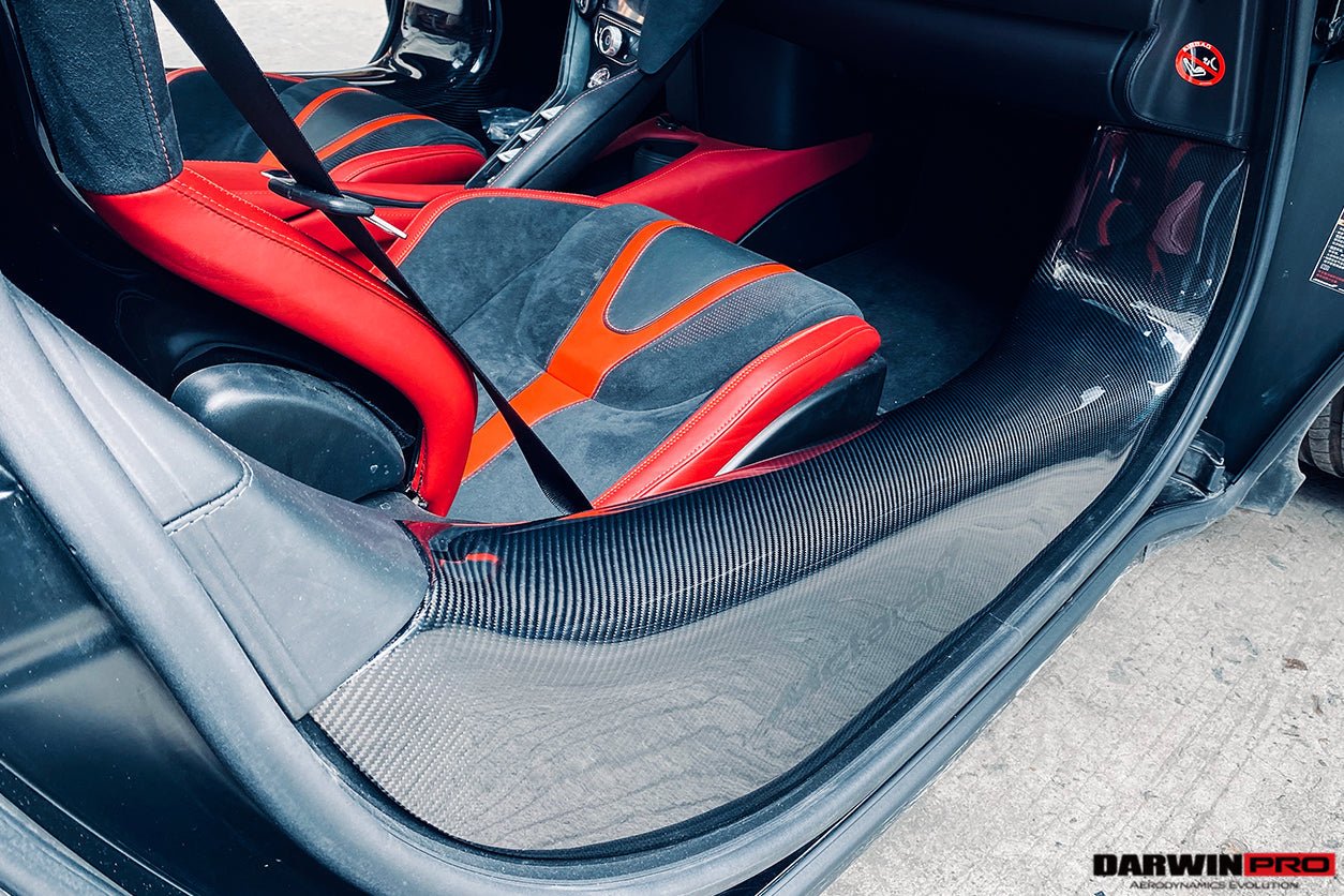 2017 - 2020 McLaren 720S Dry Carbon Fiber Door Sills