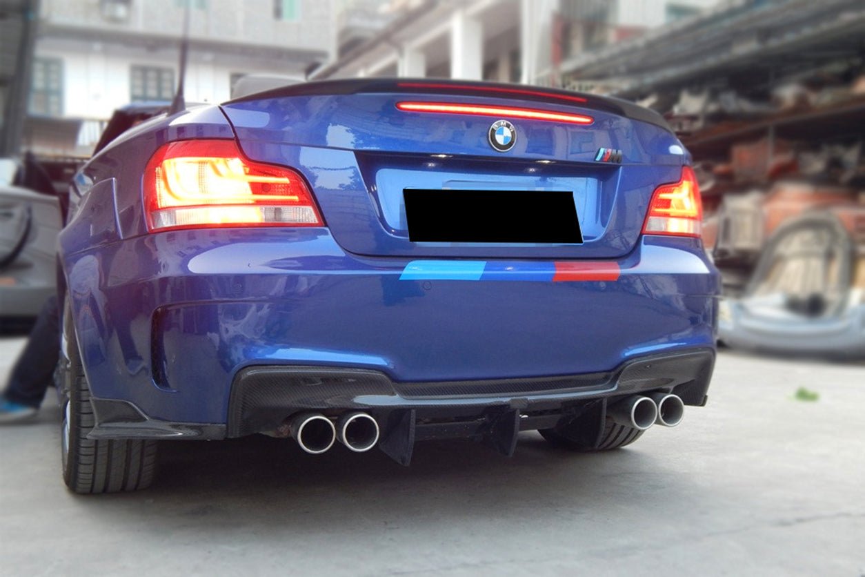 2008-2013 BMW 1 Series E82/E88 1M Style Rear Bumper