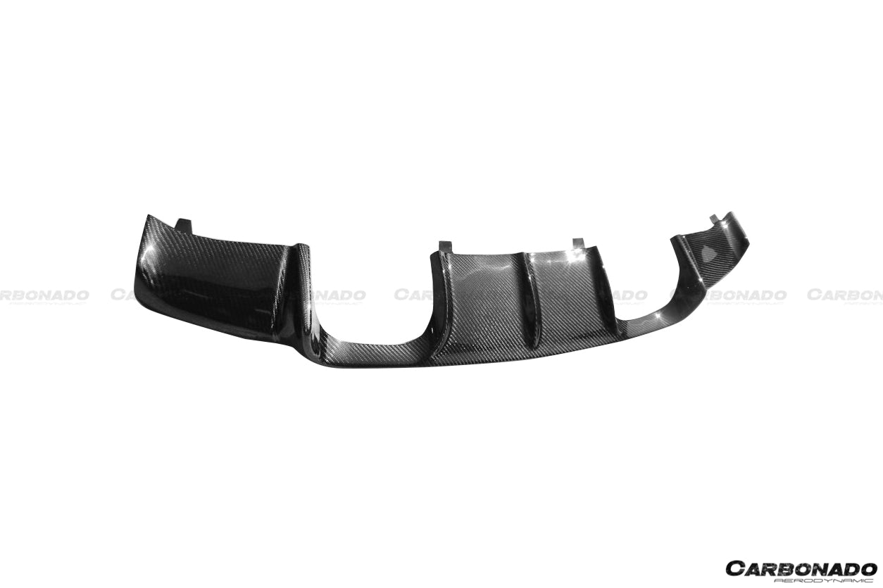 2008-2012 BMW M3 E92 E93 VA Style Carbon Fiber Rear Diffuser with Lip