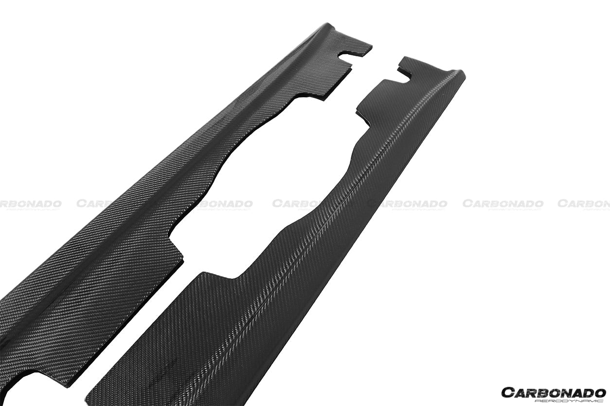 2008-2012 BMW M3 E92/E93 ET Style Carbon Fiber Side Skirts Under Board