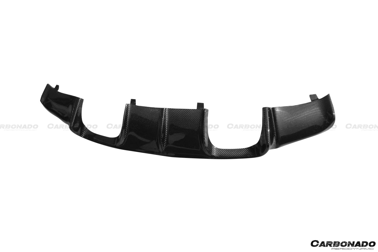 2008-2012 BMW M3 E92 E93 VA Style Carbon Fiber Rear Diffuser with Lip