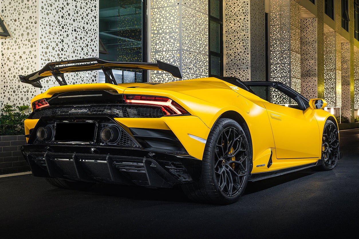 2019 - 2023 Lamborghini Huracan EVO OD Style Dry Carbon Rear Diffuser