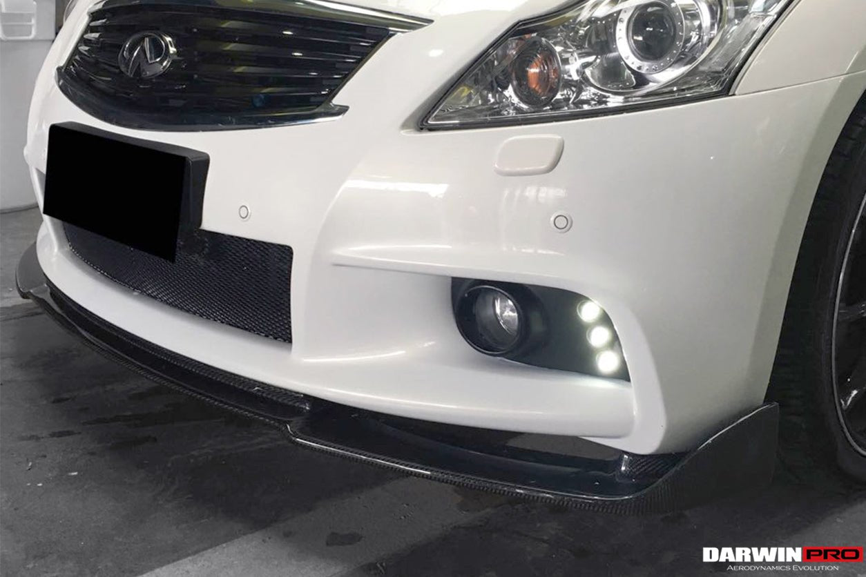 2010 - 2013 Infiniti G25/G37 Sedan EU Style Carbon Fiber Front Lip