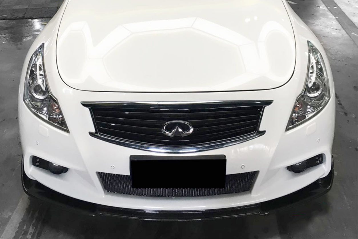 2010 - 2013 Infiniti G25/G37 Sedan EU Style Carbon Fiber Front Lip
