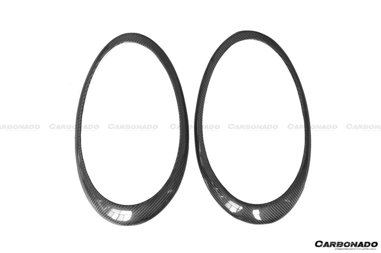 Porsche 911 Carrera Targa 991 Carbon Fiber Eyebrows 2012-2019