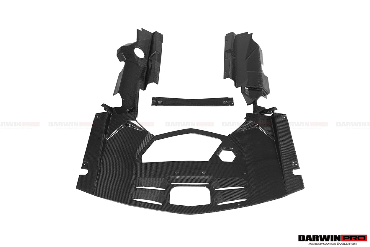 2013 - 2016 Lamborghini Aventador LP700 Roadster Carbon Fiber Engine Bay Panels Repalcement