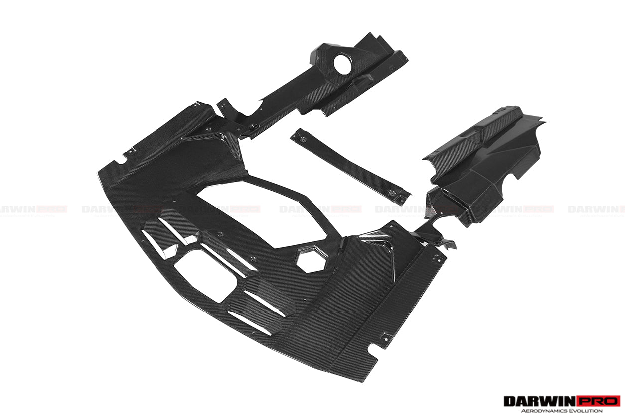 2013 - 2016 Lamborghini Aventador LP700 Roadster Carbon Fiber Engine Bay Panels Repalcement