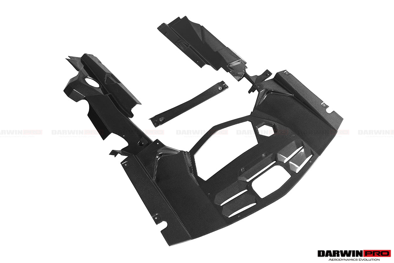 2013 - 2016 Lamborghini Aventador LP700 Roadster Carbon Fiber Engine Bay Panels Repalcement