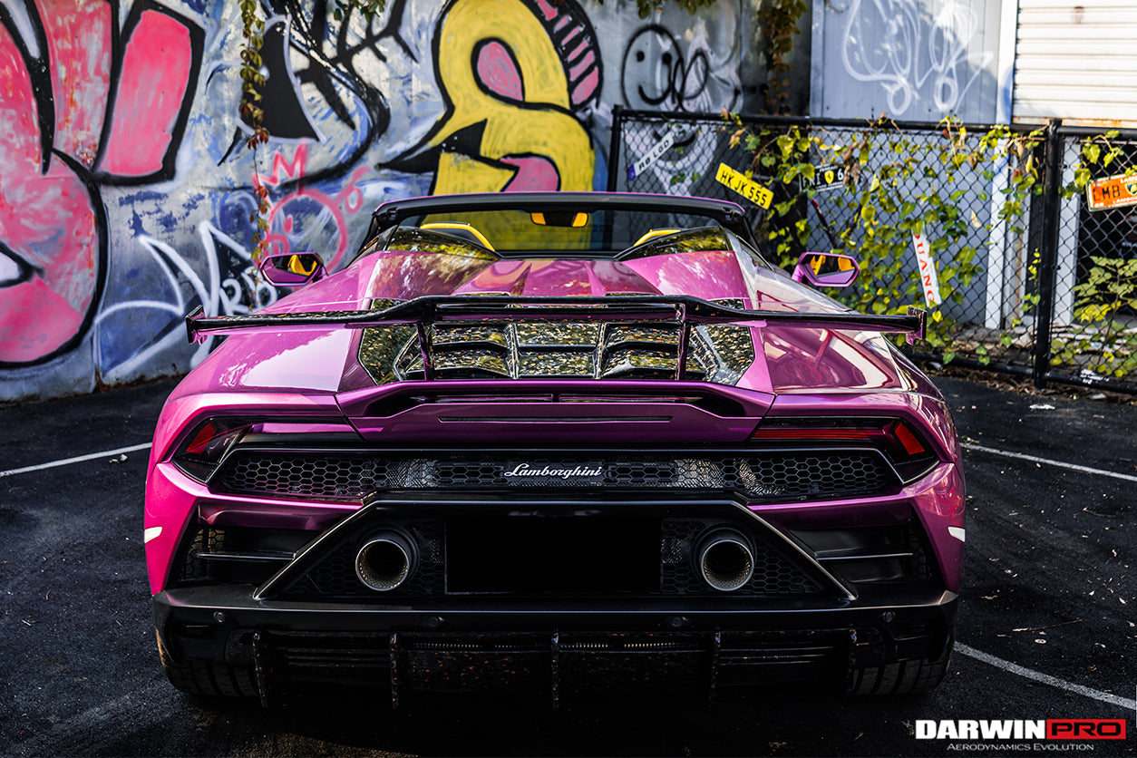2019 - 2023 Lamborghini Huracan EVO Spyder OD Style Dry Carbon Engine Trunk Hood