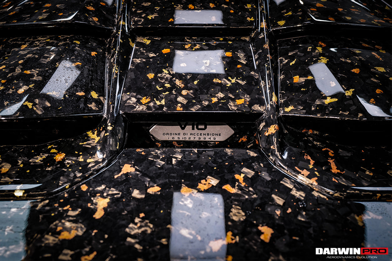 2019 - 2023 Lamborghini Huracan EVO Spyder OD Style Dry Carbon Engine Trunk Hood