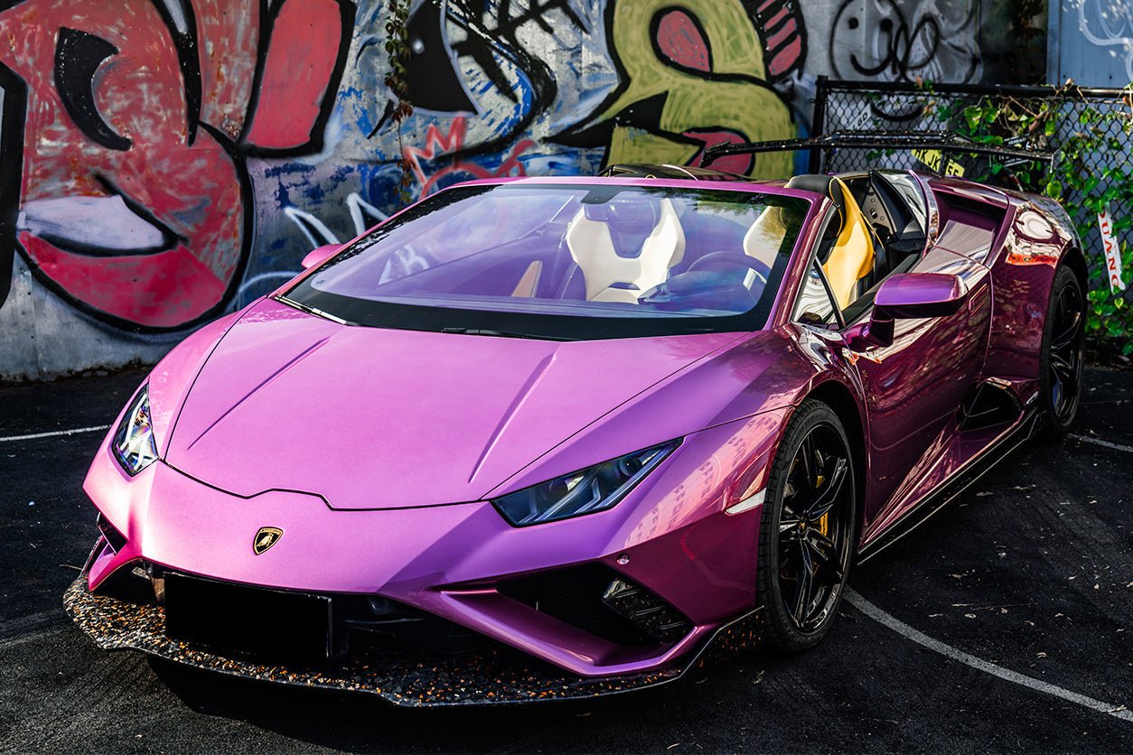 2019 - 2023 Lamborghini Huracan EVO RWD OD Style Carbon Fiber Front Lip