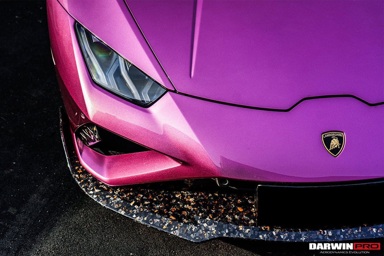2019 - 2023 Lamborghini Huracan EVO RWD OD Style Carbon Fiber Front Lip
