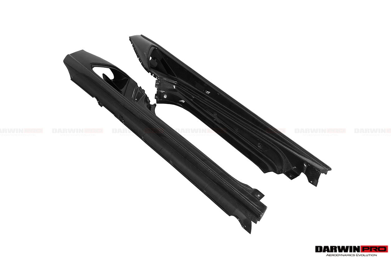 2015 - 2025 Lamborghini Huracan LP610 & LP580 & EVO & STO & Tecnica PEVO Style Side Skirts