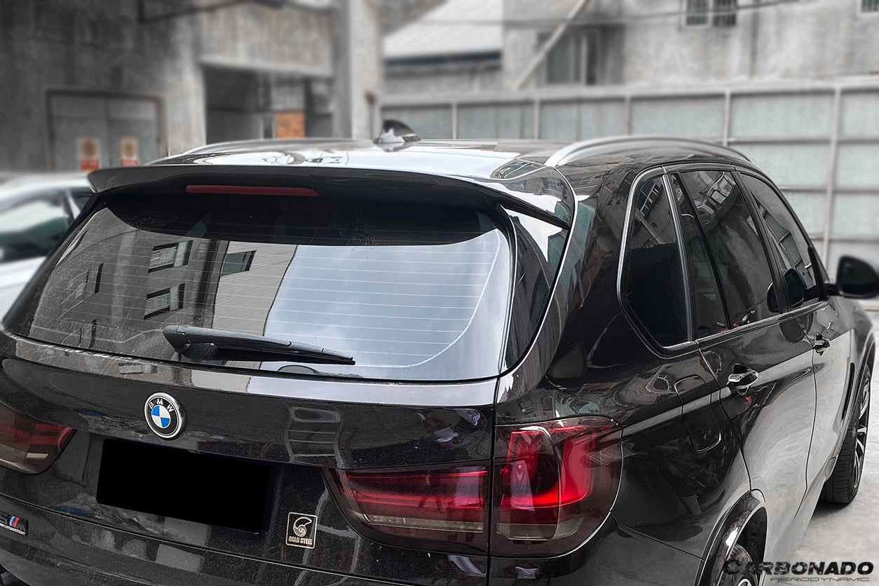 2014-2018 BMW X5/X5M F15 VS Style Carbon Fiber Roof Spoiler