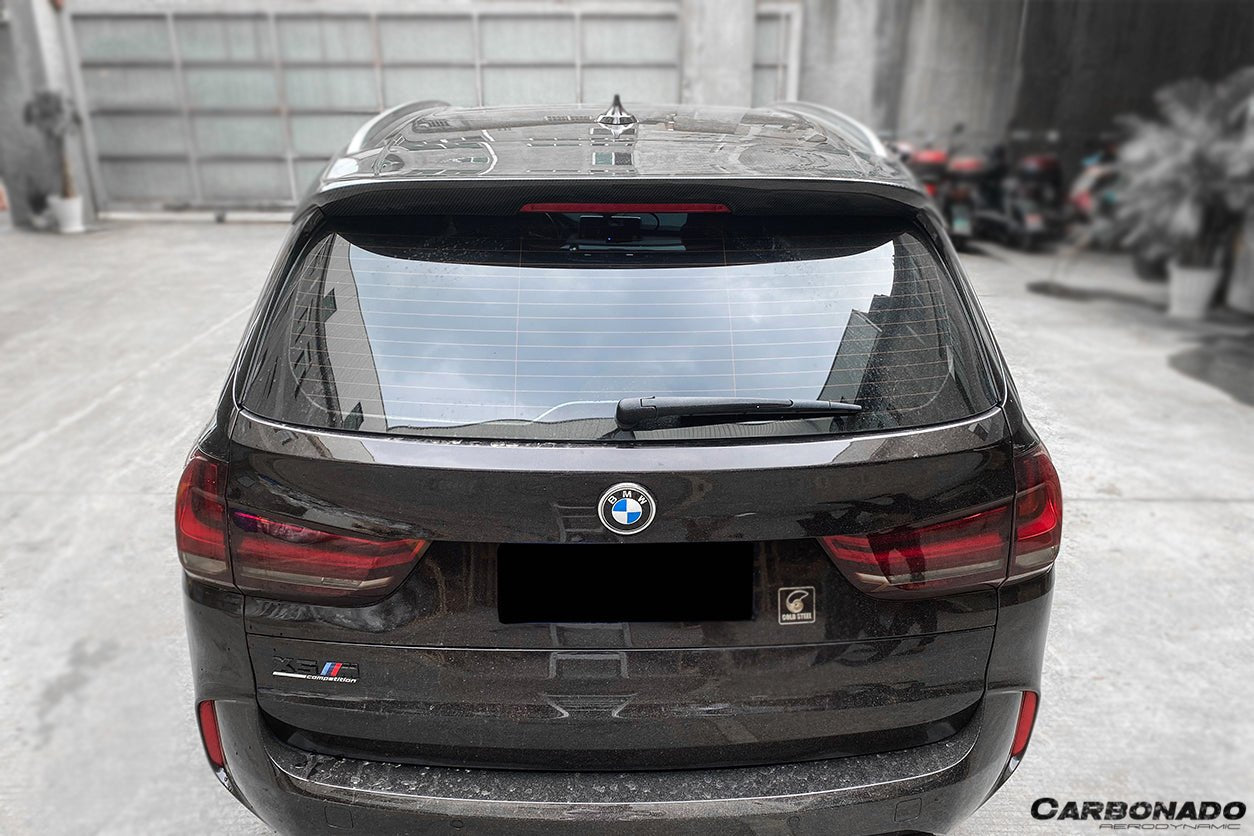 2014-2018 BMW X5/X5M F15 VS Style Carbon Fiber Roof Spoiler