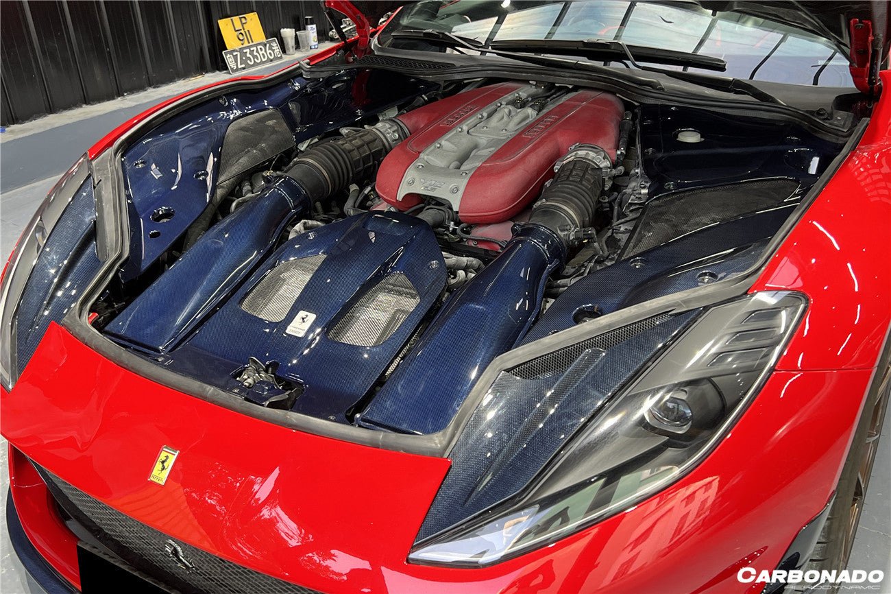 2018 - 2025 Ferrari 812 Superfast & GTS OE Style Engine Bay Panels