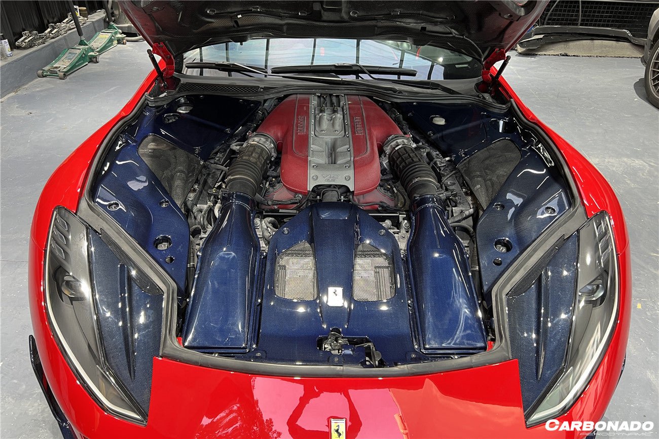 2018 - 2025 Ferrari 812 Superfast & GTS OE Style Engine Bay Panels