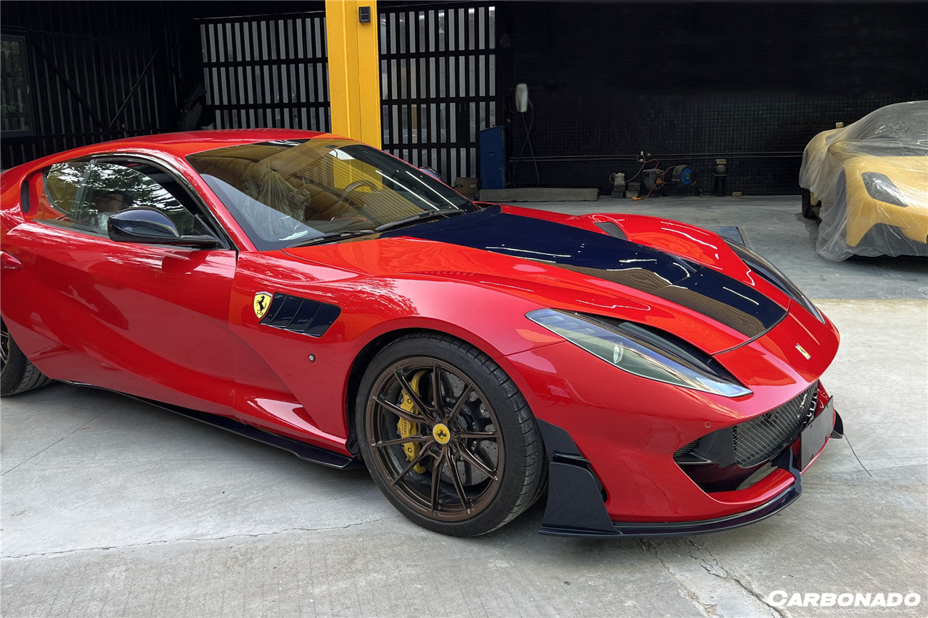 2018 - 2025 Ferrari 812 Superfast & GTS MSY Style Front Bumper Side Vents