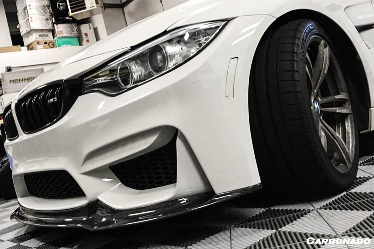 2014-2020 BMW M3 F80 M4 F82 VRS Style Carbon Fiber Front Lip