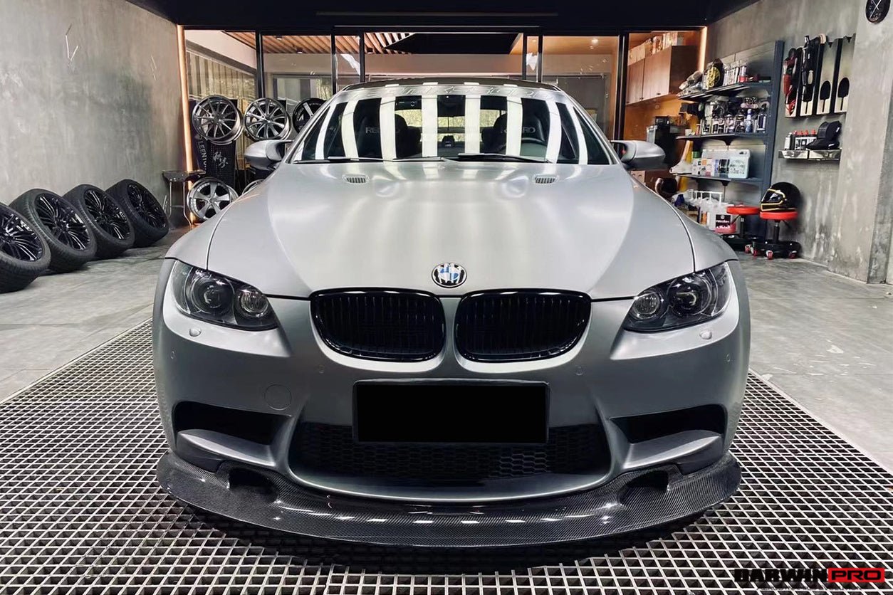 2008-2012 BMW M3 E90/E92/E93 GT4 Style Carbon Fiber Front Lip