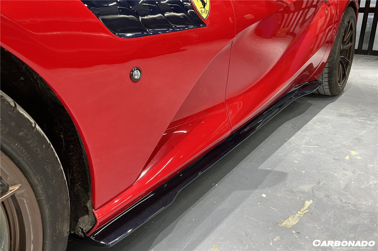 2018 - 2025 Ferrari 812 Superfast & GTS MSY Style Side Skirts