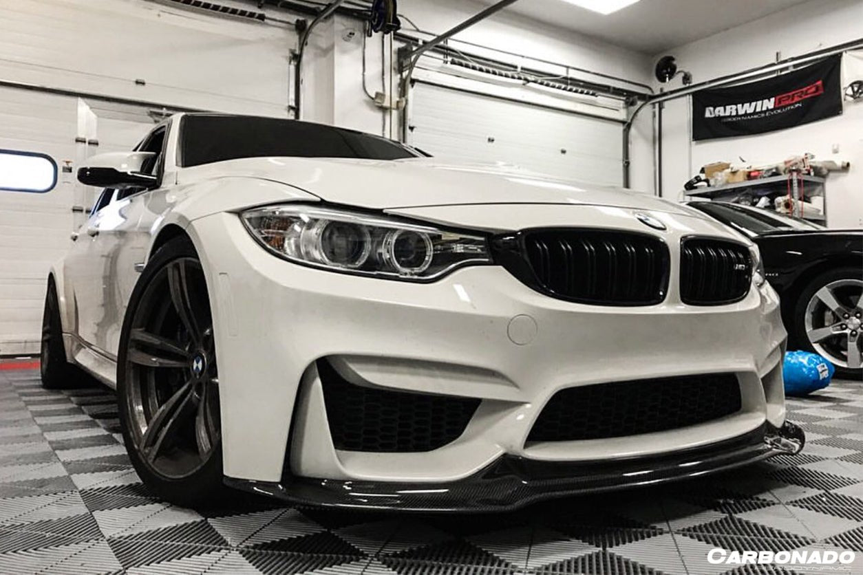 2014-2020 BMW M3 F80 M4 F82 VRS Style Carbon Fiber Front Lip